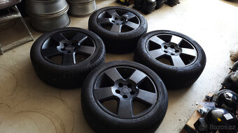 Orig. černá ALU kola 17" 5x112 Škoda, Audi, VW - levně - 3