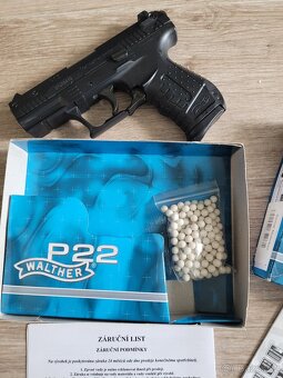 Nová hračka-airsoft Walther P22, kuličková - 3