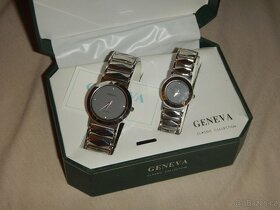 Hodinky Geneva dárkové balení 2ks - 3