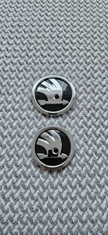 Nove znaky Skoda, Logo Skoda 90mm 80mm - 3