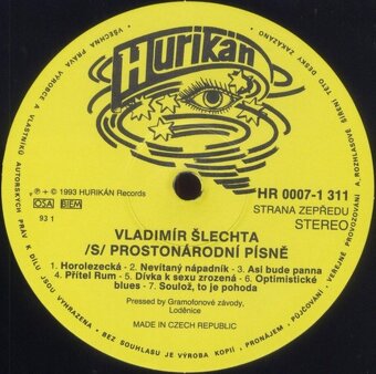 (S)prostonárodní Písně (LP) - 3