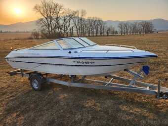 Lod Glastron 5.7x2.4m závěsný.motor, vlek, motor - 3