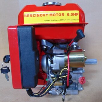 Benzínový motor,6,5koně,196 ccm, nový, náhradní HONDA GX160, - 3