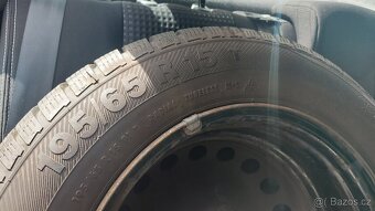 Barum polaris 4 x zimní pneu kola s plechovým diskem - 3