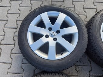 4x al kola 4x108 16 + pneu zimní 205/55 R16 - 3