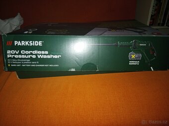 TLAKOVÁ MYČKA PARKSIDE 25 BAR 20 V BEZDRÁTOVÁ, LEHKÁ, SE SAM - 3