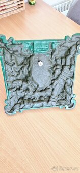 Litinový retro/starožitný stojan na vánoční stromek - Brno - 3