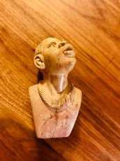 Africka soska umělecká kamen značena Dekorace - 3