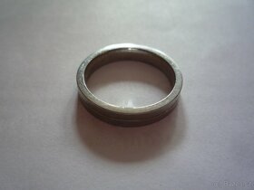 Prsten, dva prsteny z chirurgické oceli, vel. 58 - 3