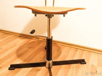 Kancelářská židle dřevěná - 3