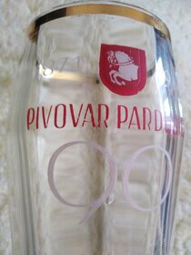 Sklenice na pivo Pardubický pivovar 90let - 3
