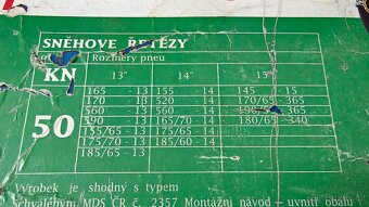 Sněhové řetězy pro 13" 14" a 15" - 3