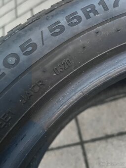 Octavia IV - 205/55 R17 - 4x zimní Dunlop 8mm - 3