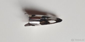 mohutný stříbrný prsten dráp 17g - 3