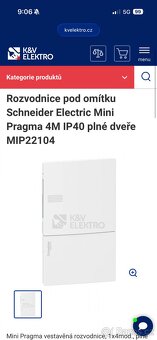 Rozvodnice pod omítku Schneider Electric Mini Pragma 4R - 3
