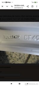 7x17ET45 6.5x17ET48 215/55R17 koupím - 3