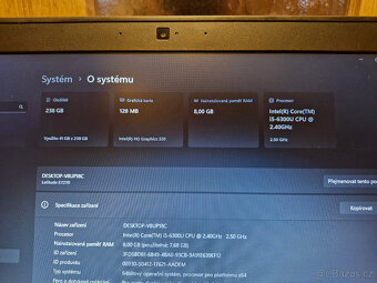 Dell Latitude E7270 12,5" i5 8GB RAM 250GB SSD Win 11 - 3