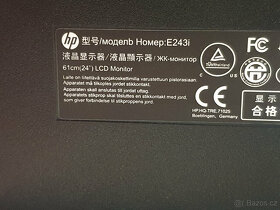 Prodám FullHD monitor HP EliteDisplay E243i - 61cm - 3