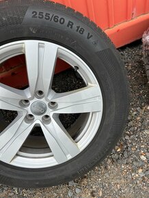 Originální disky AUDI Q7 5x112 R18 - Zimní pneu Continental - 3