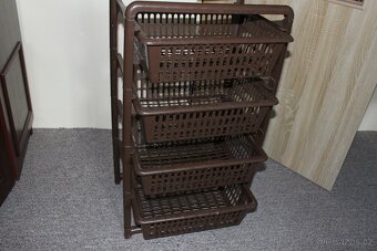 Vozík pojízdný - na hračky se šuplaty - 3