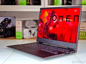 Herní notebook HP OMEN 17 | RTX 4070 | DDR5 | 17,3 144Hz - 3