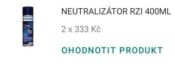Prodám neutralizátor rzi - 3