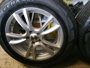 Alu kola Hyundai Santa Fe 5x114,3 r18 Originál,pneu6mm TPMS - 3