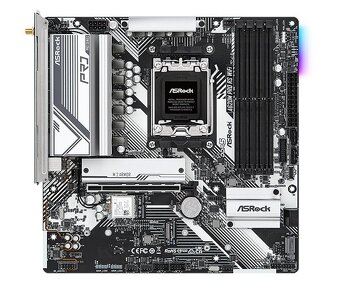 ASRock MB Sc AM5 A620M Pro RS WiFi, AMD A620, 4xDDR5, HDMI - 3
