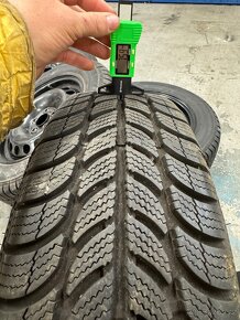 15palc.plech disky 5x100 + zimní Sava 185/65R15 - 3