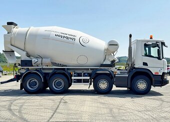Scania P410 8x4 - domíchávač betonu Liebherr - 3