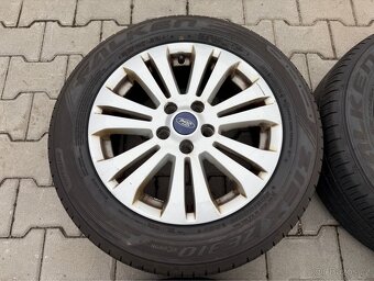 4x al kola 5x108 16 + pneu letní 205/60 R16 - 3