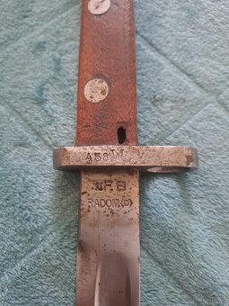 Bodák bajonet polský RADOM - 3