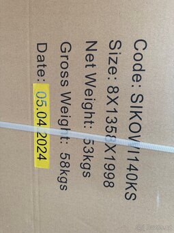 Sprchová zástěna Walk-in 140 cm SAT + zdarma kanalek - 3