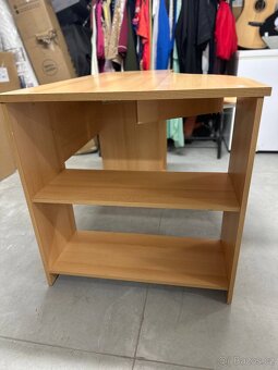 Psací stůl v dekoru buk - 3