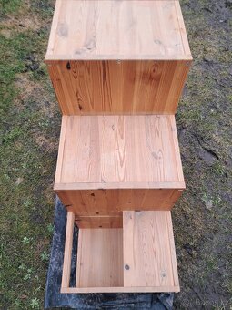 Ikea rám Trofast borovice schody - 3