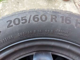 4x letní pneu i s disky Dacia Sandero Stepway 16" - 3