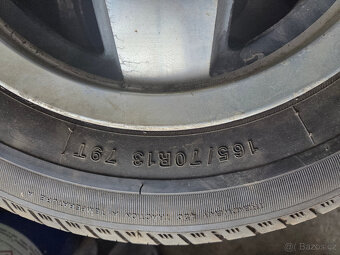 14" Alu Ronal,4x100 s pneu - 3