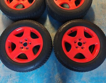 Alu 5x112 R16 ET45 pneu zimní 215/60R16 Yeti - 3