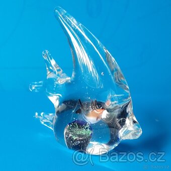 SKLENĚNÉ  TĚŽÍTKO  RYBIČKA - 3