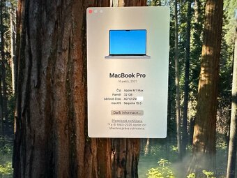 MacBook 16" - Apple M1 MAX, 32GB RAM, 1000GB disk - 3
