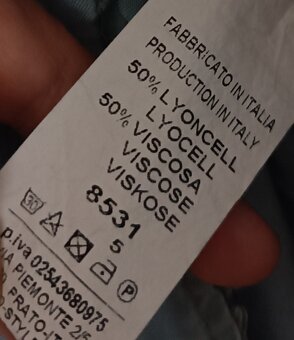 NOVÁ riflová sukně džínová do gumy v pase velikost L - 3
