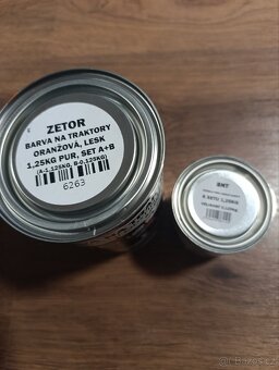 Barva žlutá a oranžová Zetor - 3
