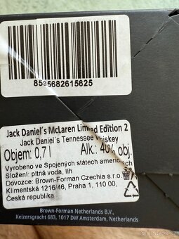 Jack Daniel's McLaren Formula 1 Team 2024 0,7l 40% L.E. - 3