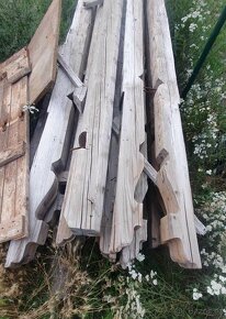 Dřevěné Trámy a Hranoly - Staré / Vyschlé - 3