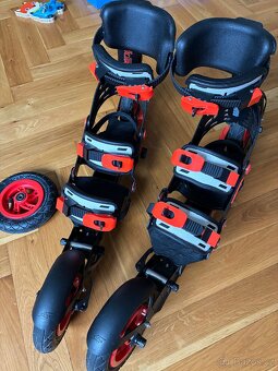Skike VX Twin – terénní brusle skate+klasika - 3