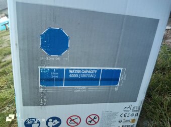 NOVÝ Bazén Metal Frame s filtračním zařízením, Ø 3 x 0,76 m - 3