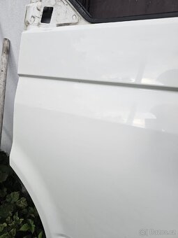 Levé přední dveře VW T5 T5.1 R902 bílé - 3