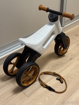 Funny Wheels odrážedlo bílé - 3