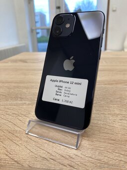 Apple iPhone 12 mini, 64 Gb - černý - 3