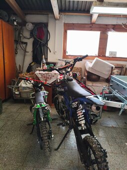 Pitbike 125ccm,4- takt, po výměně pístní sady ,super stav - 3